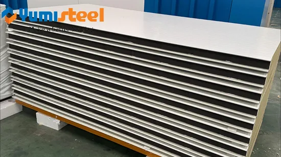 Z Locked EPS Foam Insulated Metal Sandwich Panel for Roof/Wall