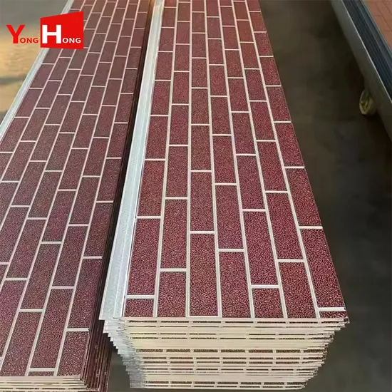 Building Material Fire Proof Prefab House Cement Lightweight Concrete ISO Sandwich Wall Panels