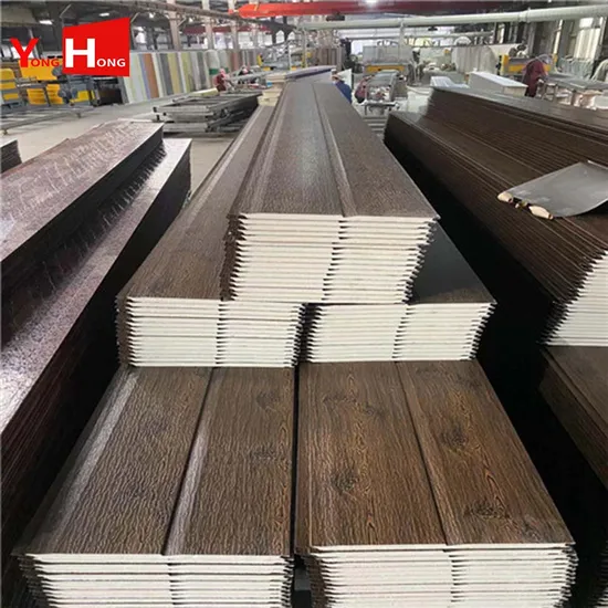 Lightweight Concrete Wall PU Sandwich Panel with Soundproof and Fireproof Features