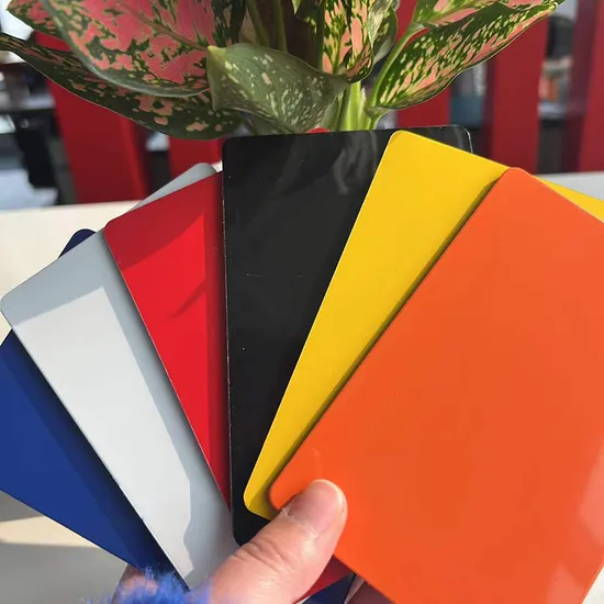 25 Years Manufacturer Acm Sheet 3mm 4mm PE PVDF ACP Fire Proof Aluminum Composite Panel Factory for Wall Cladding Signage Kitchen Cabinet