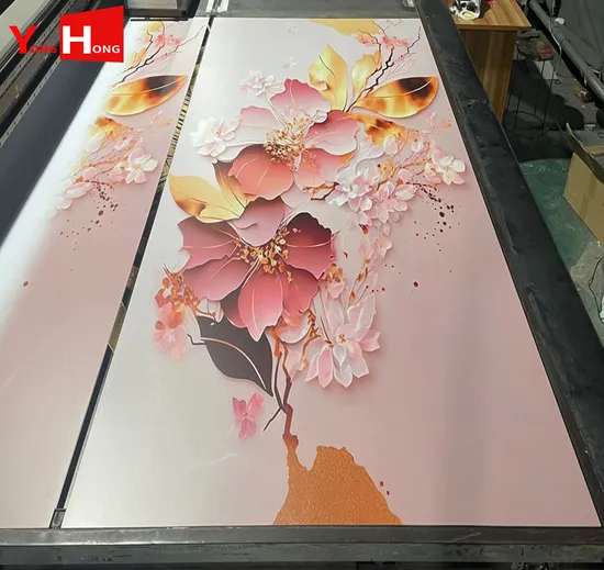 PVC Marble Wall Panel for Interior Decoration with Waterproof and Fireproof Surface