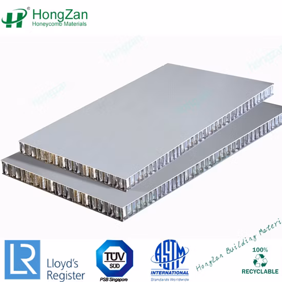 Building Material Curtain Wall Cladding Composite Sandwich Aluminium Honeycomb Panel for Exterior Facade