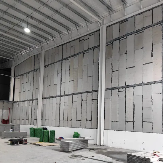 Soundproof Weather Resistant Cement Sandwich Panel with 40% Energy Saving 
