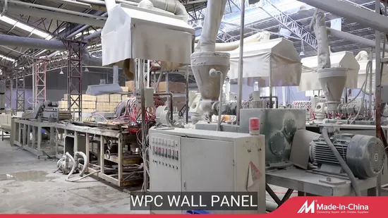 Interior Decorative Wall Panel Wood Plastic Composite Cladding WPC Wall Panel 