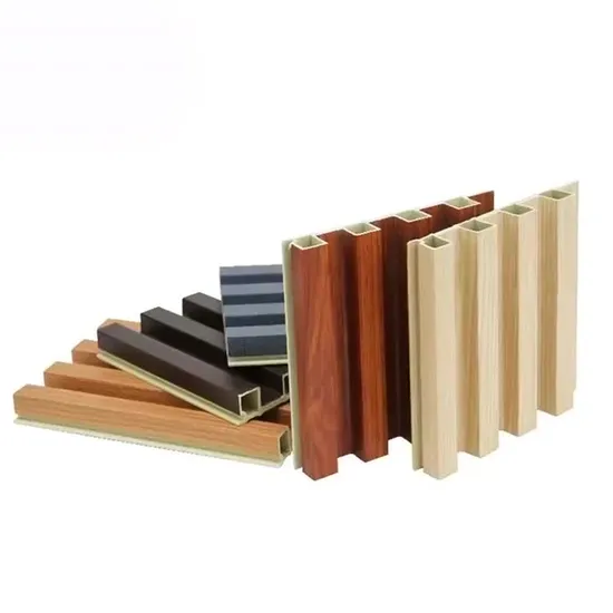 Indoor Wood Plastic Composite PVC Sheet WPC Board Wall Decoration Panel for Interior Wall Covering Design Material 