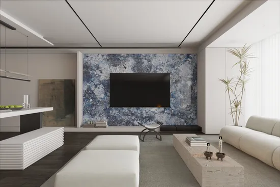 Building Material Interior PVC Wall Panel 3D Marble Glossy Carbon Crystal Board WPC Bamboo Charcoal Fiber Panel 