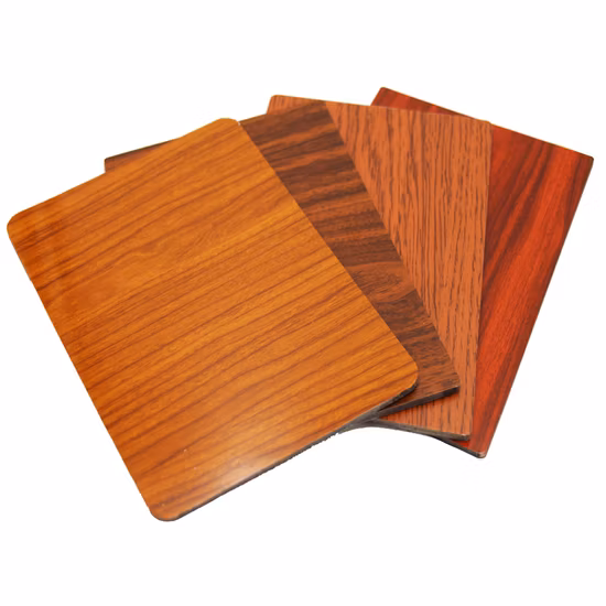 PVDF PE Wooden Acm Plastic Alco Alu Alum Aluminium Sandwich ACP Aluminum Composite Panel