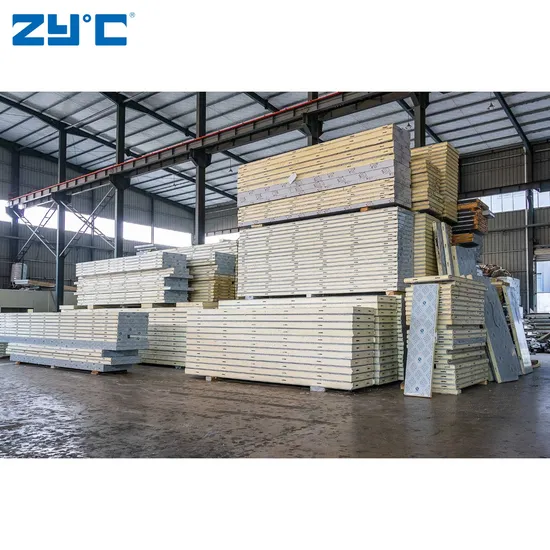 Zyc PUR Polyurethane Insulation Fireproof Sandwich Panel with Cam