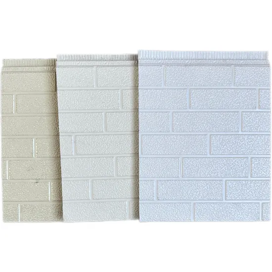 16/20/25/30mm Fire Retardant Thermal Insulation Sound Proof Metal Carved PU Sandwich Panel 