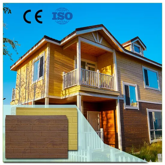 Insulated Decorative Aluminium Composite Panel for Exterior Wall Cladding 