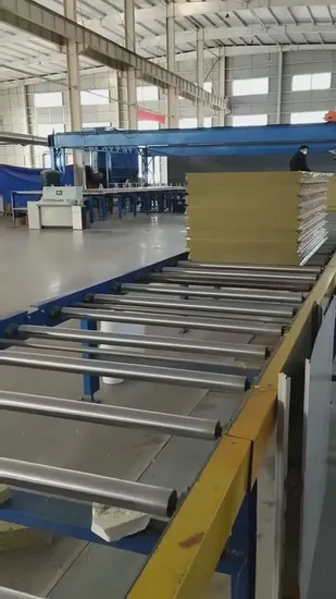Metal Building Insulation Polyurethane Sandwich Panels for Roof and Wall Insulation Panels 