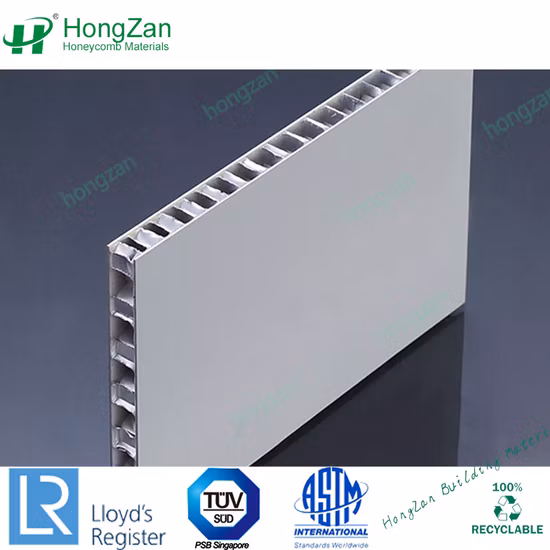 Building Material Curtain Wall Cladding Composite Sandwich Aluminium Honeycomb Panel for Exterior Facade