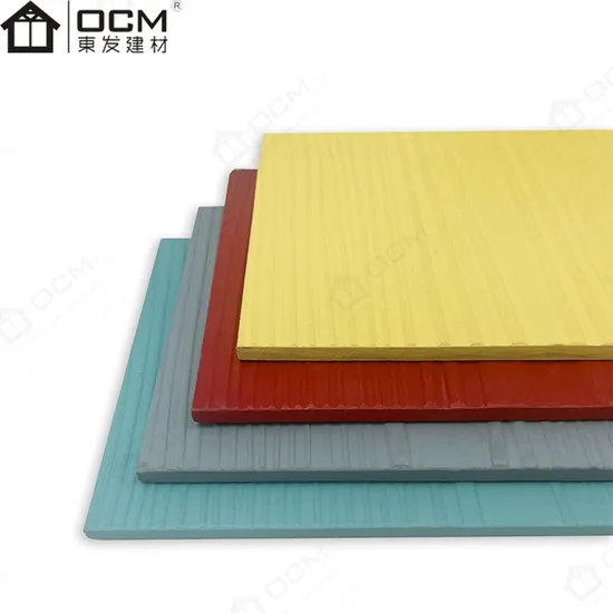 Cement Board Fiber Wallboard Quality Supplier Direct Sales Wood Grain Cement Fiber Board 