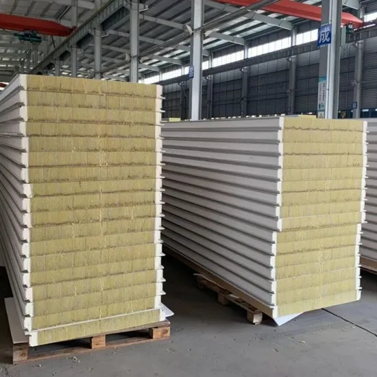 ASA 50mm, 75mm, 100mm, 150mm Good Quality Construction Building Material Thermal Insulation Fire Proof Rock Wool/EPS/PU/PIR Sandwich Panels Composite Board 