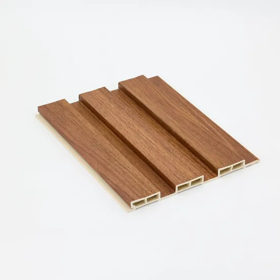 Whole Sale Price Wood PVC Composite 3D WPC Wall Panel 