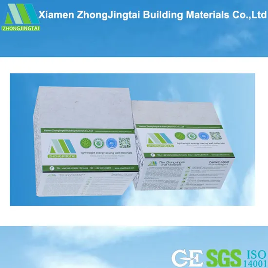 Composite Fire/Water Proof Heat/Moisture Resistance Sandwich Wall Panel for Villa 